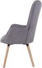SVITA CLEO Ohrensessel Relaxsessel Fernsehsessel Sessel Lesesessel Grau Bild 4