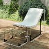 Outsunny Sitzgruppe mit Kissen, Bänder, (UV-beständig Gartensessel, 2-tlg, für Garten, Balkon, Terrasse Naturholz), für Garten, Balkon, Terrasse Naturholz Bild 3