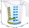 ROTHO Domino Messbecher transparent, mit Skala, Inhalt: 0,15 Liter Bild 4