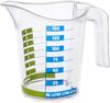 ROTHO Domino Messbecher transparent, mit Skala, Inhalt: 0,15 Liter Bild 1