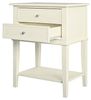loft24 Beistellschrank Franklin Beistelltisch, Nachttisch, Nachtschrank, 2 Schubladen, MDF Bild 5