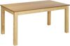 Ausziehbarer Esstisch MADURA 160 240 cm 90 cm Holzoptik Heller Holzfarbton Bild 4