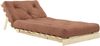 Karup Design ROOTS Futonsessel Gestell Natur, Matratze Clay Brown Bild 3