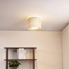 Lindby Deckenleuchten Soula, Kunststoff Creme IP20, 1 x 15 W LED Bild 3