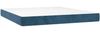 vidaXL Boxspringbett mit Matratze Dunkelblau 160x200 cm Samt 3141315 Bild 5