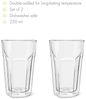 1x2 Leopold Vienna Glas Latte Macchiato doppelwandig Bild 4