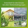 Philips LED Solar-Wandstrahler Nysil schwarz 29,3 x 16,8 cm mit Bewegungsmelder Bild 4