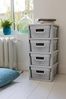 Curver Badregal, Aufbewahrungseinheit Schubladenwagen 4x11L Infinity Bild 2