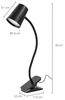 Lindby Klemmleuchte Ailina, LED, Kunststoff Schwarz warmweiß IP20, 1 x 5 W LED, warmweiß Bild 2
