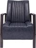 Sessel HWC-H10, Loungesessel Polstersessel Relaxsessel, Metall Industriedesign ~ vintage grau Bild 4