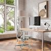 hjh OFFICE Bürostuhl ergonomisch ERGOHUMAN Ultra G GEN2 Originales Design, Bürosessel mit Flexibler Lendenwirbelstütze, Netzbespannung, Grau Bild 2