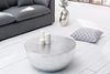 riess-ambiente Couchtisch ORIENT II Ø60cm silber (Einzelartikel, 1-St), Wohnzimmer · Metall · rund · Hammerschlag Design · handmade Bild 3