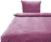 Casa Colori Bettwäsche Teddy Fleece Winterbettwäsche 135x200 cm, Fleece, 2 teilig, Rosenquarz Violett Bild 2