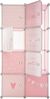 WELL HOME MOBILIARIO & DECORACIÓN Schließfachschrank für Kinder in rosa | Breite 65 x Tiefe 31,5 x Höhe 125 cm Bild 4