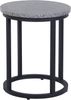 Beistelltisch 2er Set Betonoptik / schwarz rund DIXIE Bild 5