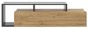 Dmora - TV-Ständer Maiella, niedriges Sideboard für Wohnzimmer, Sideboard für Wohnzimmer für Fernseher, 165 x 40 x 47 cm, Eiche Nodes und Anthrazit Bild 5