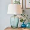 Mirabeau Tischleuchte Tischlampe Fenis creme/grün Bild 3