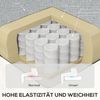 HOMCOM Relaxsessel Fernsehsessel mit Liegefunktion, Gepolstert TV-Sessel mit Leinenoptik (Liegesessel, 1-St, Ruhesessel), bis 150 kg belastbar für Wohnzimmer, Grau Bild 5