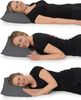 XDREAM Nackenstützkissen Visco Comfort, ergonomisches Nackenkissen mit Memory Effekt, Füllung: 100% Viscoschaum, Bezug: samtig weicher Mikroplüsch, für Rückenschläfer, Seitenschläfer und Bauchschläfer geeignet Bild 2
