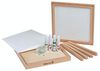 Baby Art Family House Personalisierbare Handabdruck-Lampe für Kinder, Nachtlicht für Kinder Bild 2