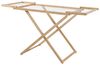 Klappbarer Wäscheständer Fakala 154x59x82 cm Bambus [en. casa] Bild 3