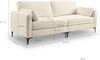Sofa 3,5 Sitzer B/H/T: 225 x 92 x 97 cm in Creme Bild 3