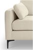 Sofa 3,5 Sitzer B/H/T: 225 x 92 x 97 cm in Creme Bild 5