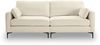 Sofa 3,5 Sitzer B/H/T: 225 x 92 x 97 cm in Creme Bild 4