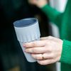 Koziol Becher Latte Connect, Kaffeebecher, Tasse, Kaffeetasse, Thermoplastischer Kunststoff, Organic Grey, 400 ml, 4081670 Bild 2
