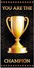 Pokal Champion Duschtuch Badetuch Handtuch Strandtuch 70x140 cm Bild 2