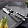 GRÄWE Fischmesser GRÄWE Fischmesser, 6 Stück, Serie Nürnberg, schwarz Bild 5