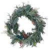Weihnachtskranz LED ELBRUS Grün 60 cm Bild 5