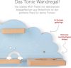 Tonies Toniebox Regal Wandregal - Auf der Traumwolke, Himmelblau, Massivholz, Buche Bild 2