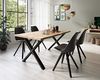 Homexperts 'KAJA' 2er Set Stuhl, Kunststoff - Polyethylen schwarz, B 48 x H 86 x T 56 cm Bild 2
