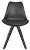 Homexperts 'KAJA' 2er Set Stuhl, Kunststoff - Polyethylen schwarz, B 48 x H 86 x T 56 cm Bild 4