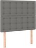 vidaXL Boxspringbett mit Matratze Dunkelgrau 100x200 cm Stoff 3137454 Bild 5