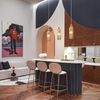 Maytoni Pendelleuchte Antic goldfarben cognac E14 Bild 3