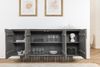 riess-ambiente Sideboard ART DECO 170cm grau smoked (Einzelartikel, 1 St), Massivholz · Kommode · 6 Fächer · 3D-Front · Wohnzimmer · Design Bild 4