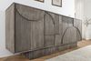 riess-ambiente Sideboard ART DECO 170cm grau smoked (Einzelartikel, 1 St), Massivholz · Kommode · 6 Fächer · 3D-Front · Wohnzimmer · Design Bild 2