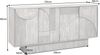 riess-ambiente Sideboard ART DECO 170cm grau smoked (Einzelartikel, 1 St), Massivholz · Kommode · 6 Fächer · 3D-Front · Wohnzimmer · Design Bild 3