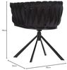 Gutmann Factory Weavy Drehsessel, Eisen, schwarz, Breite 60 cm Bild 3