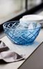 Lyngby Glas Salatschüssel Sorrento, Servierschale, Schale, Glas, Blau, 24 cm, 29037 Bild 5