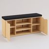 BOXIMO Schuhschrank Schuhschrank mit Sitzfläche PORTA, 103 x 30 x 46 cm (Schuhschrank PORTA mit Sitzbank) Bild 4