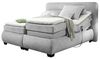 Boxspringbett >EVOLUTION< Liegefläche 180x200cm, Motorverstellung, silver - 210x122x220 (BxHxT) Bild 5