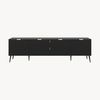 Fernsehschrank Nand 180x35x51 cm Schwarz [en. casa] Bild 5