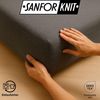 EXKLUSIV HEIMTEXTIL Jersey Spannbettlaken 90 x 200 cm Grau 100% Baumwolle Öko - Tex Zertifiziert Bed-Sheet Bettlaken Spannbetttuch Bild 5