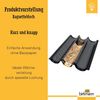 Birkmann Brotbackform Bread Buddies 38.5 x 28 cm Bild 4