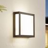 Lindby Außen-Wandleuchte Sivana, Kunststoff Schwarz IP44, 2x15 W LED Bild 2