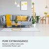 Irvine Kaffeetisch mit Blumentopf 60x38,5 cm (ØxH) pulverbeschichteter Stahl Gelb Bild 4