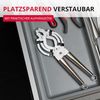 Westmark Deckelöffner für Schraubdeckel bis 10 cm Durchmesser, Länge: 26,3 cm, Rostfreier Edelstahl, Glory, Silber, 18382270 Bild 4